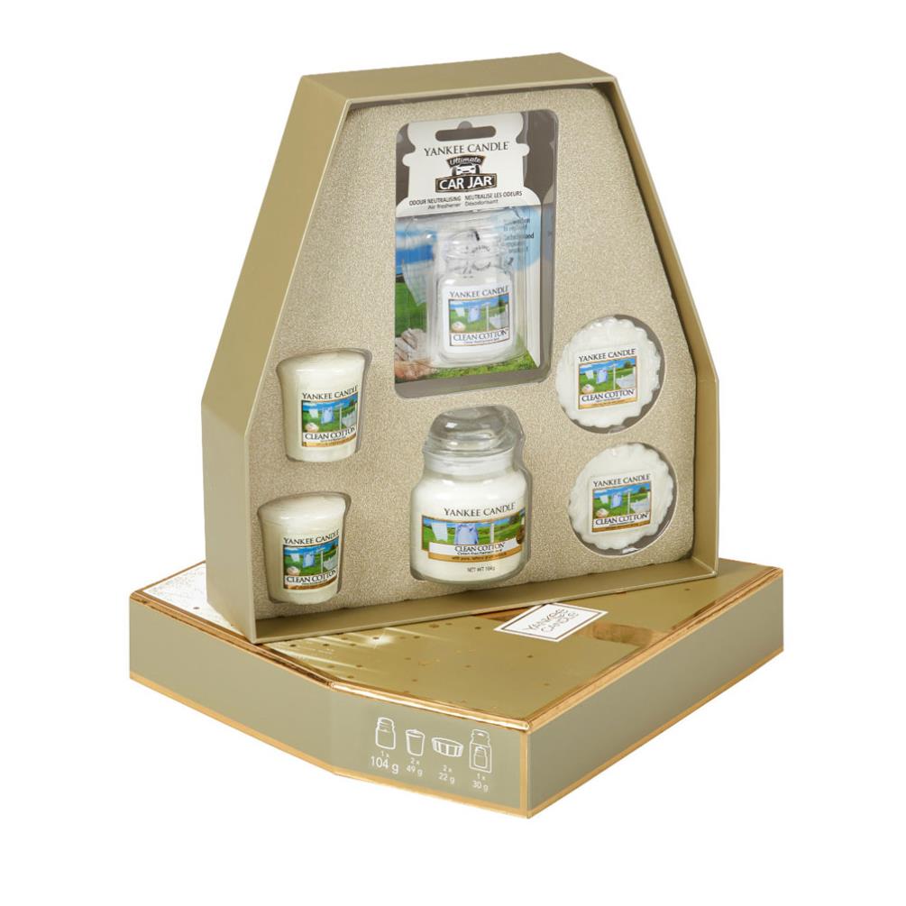 Yankee Candle Clean Cotton Fragrance Gift Set £17.99